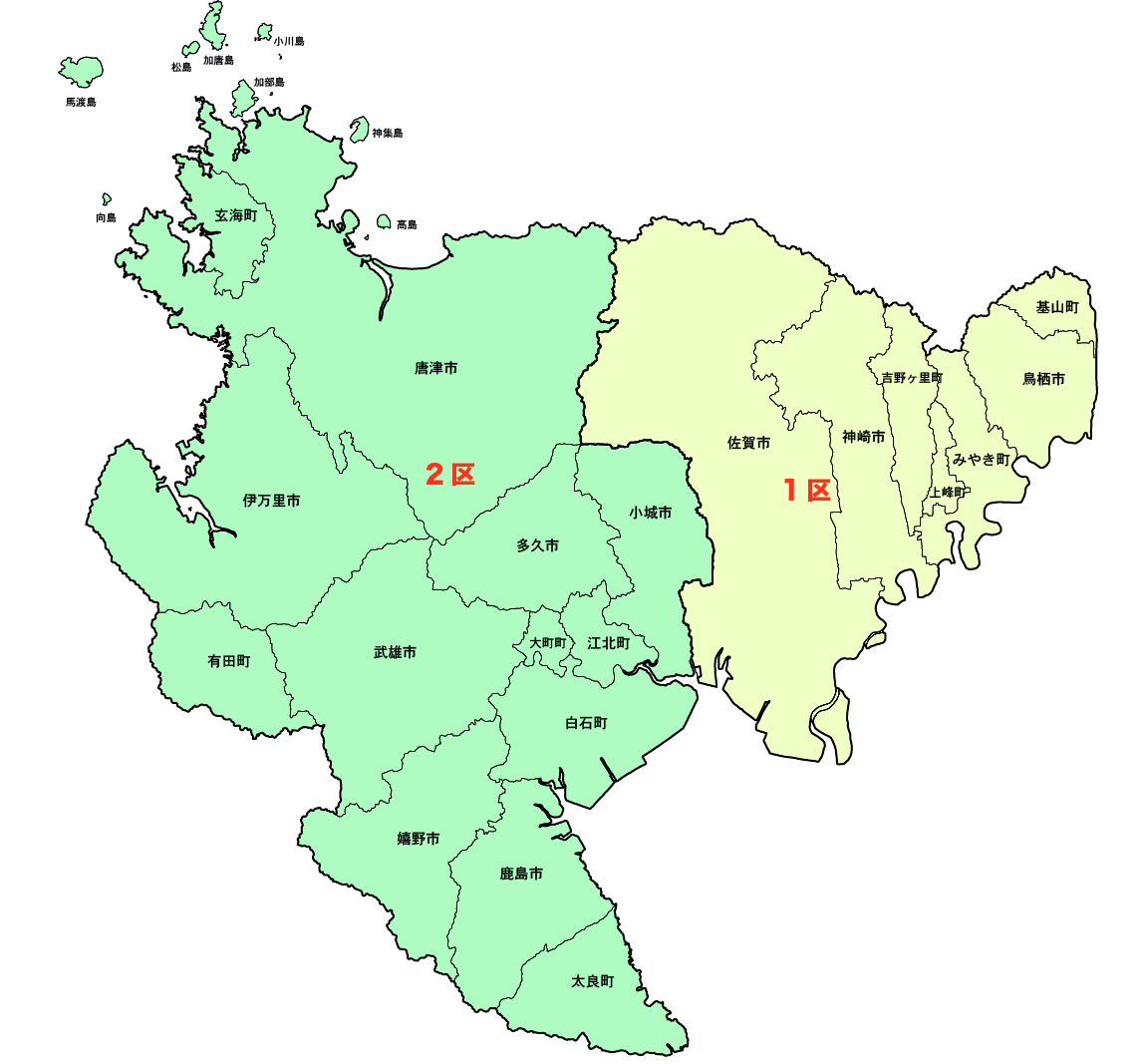 佐賀県地図